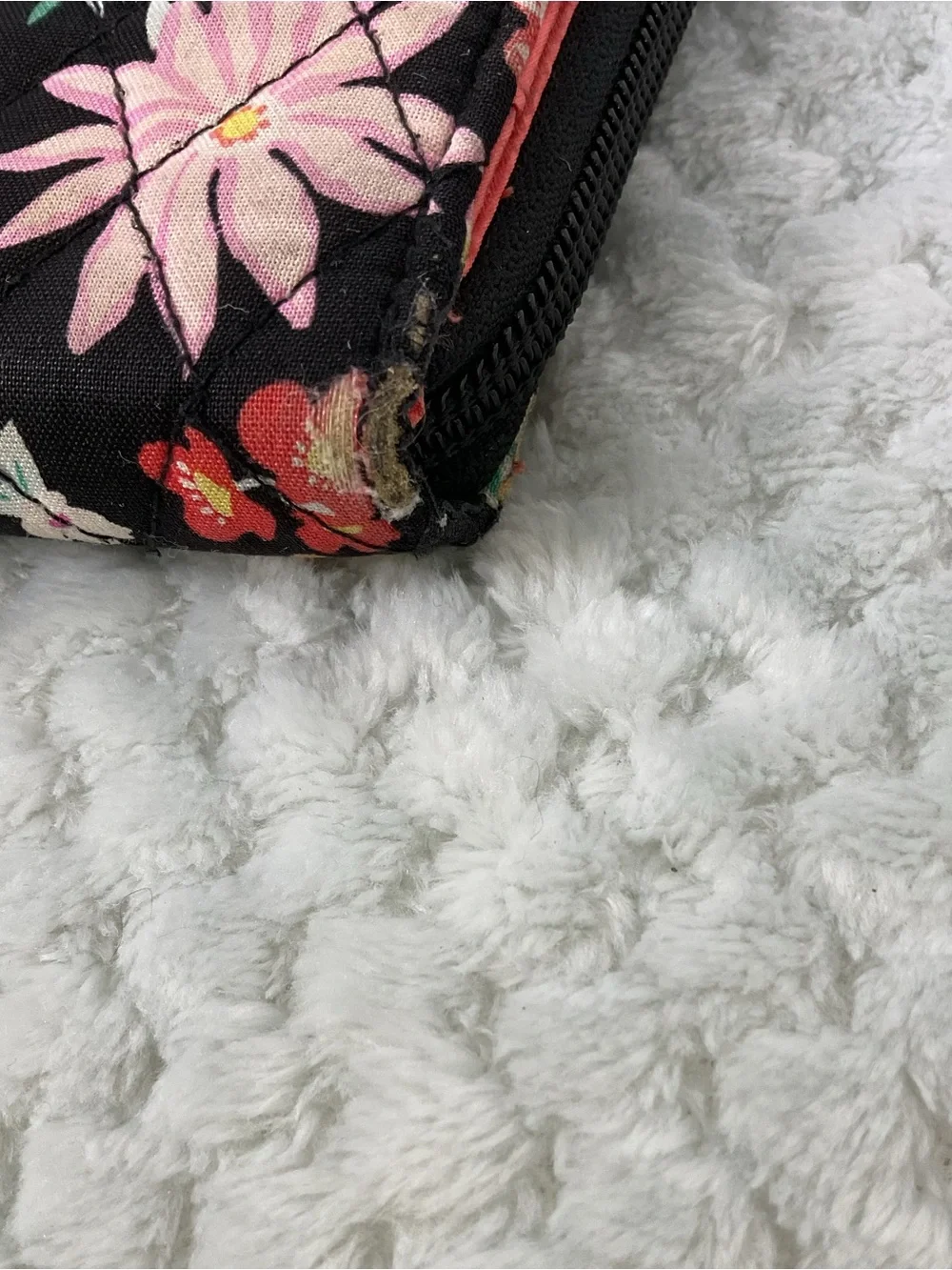 Vera Bradley Black Floral Wallet